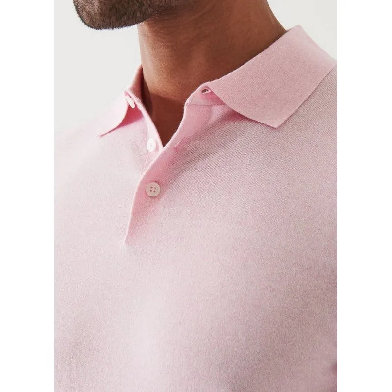 Patrick Assaraf | Cotton Cupro Button Polo (4 Colors)