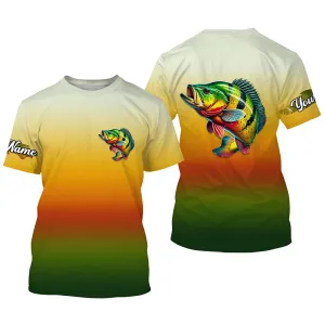 Peacock bass fishing Custom Name sun protection Fishing T-Shirts NQS5683