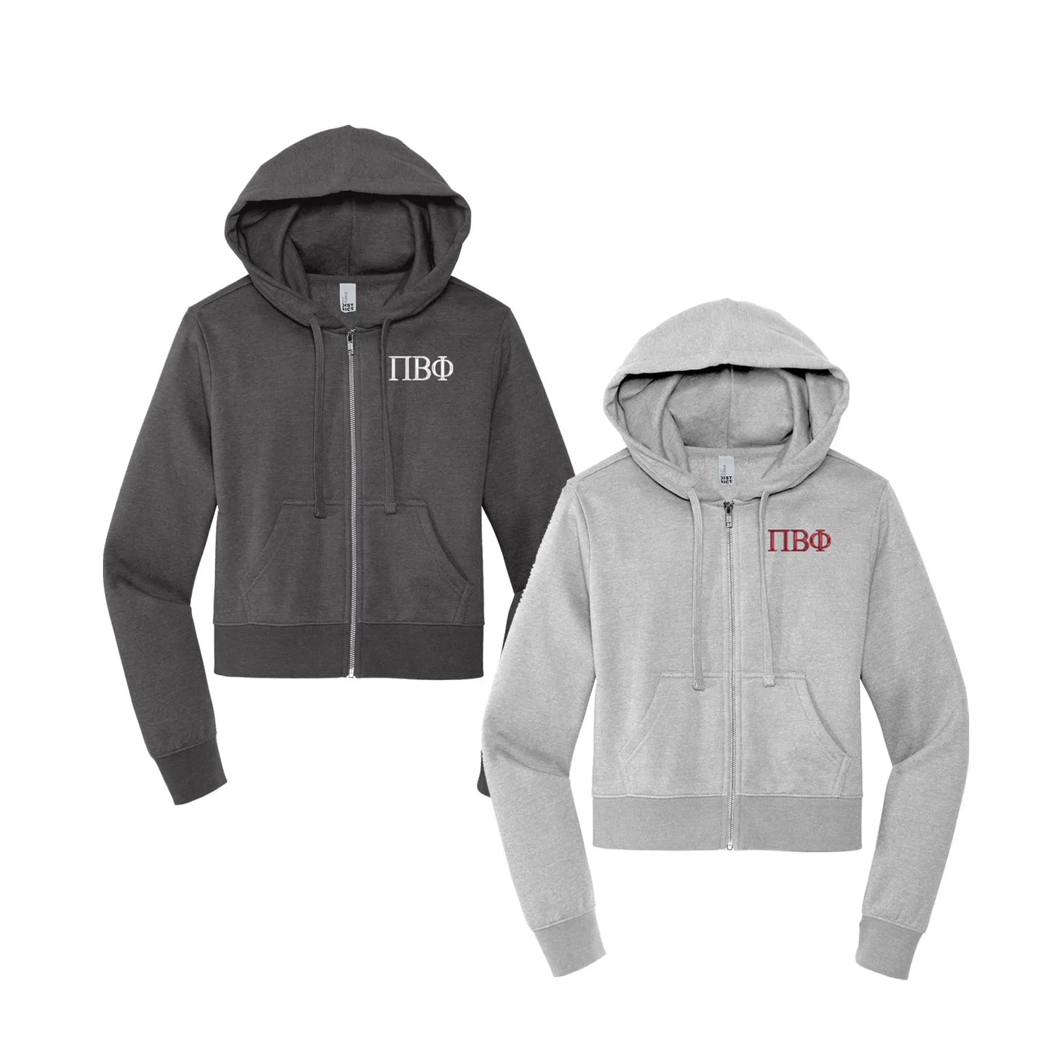 Pi Beta Phi Zip Up Hoodie