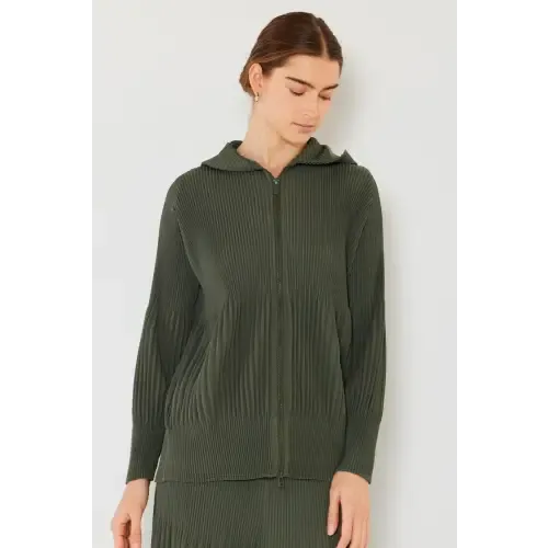Pleated Unisex Plisse Jacket