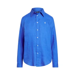 Polo Ralph Lauren - Relaxed Fit Linen Shirt - Colby Blue