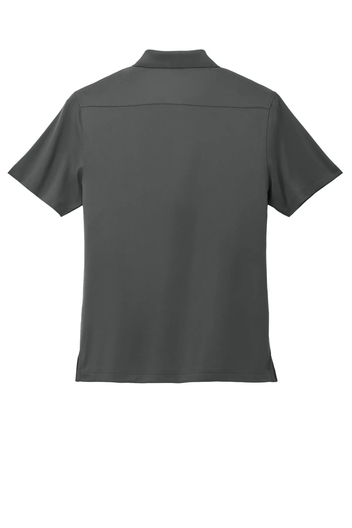 Port Authority City Stretch Flat Knit Polo K683 Graphite