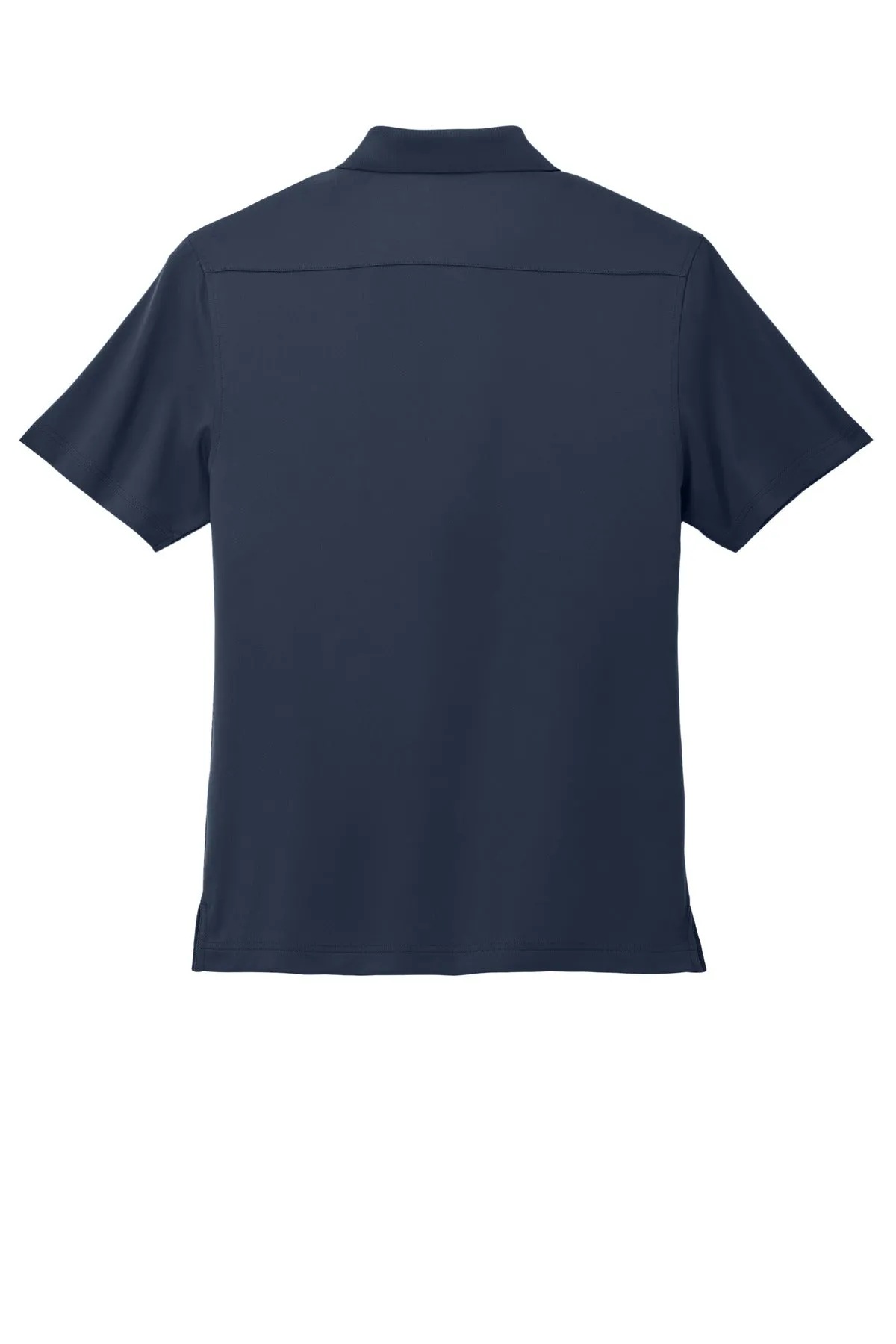 Port Authority City Stretch Flat Knit Polo K683 River Blue Navy