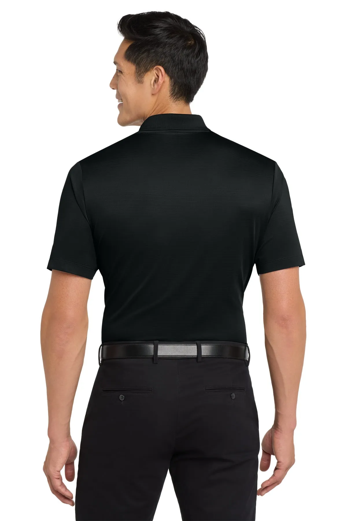 Port Authority  Eclipse Stretch Polo. K587 Deep Black