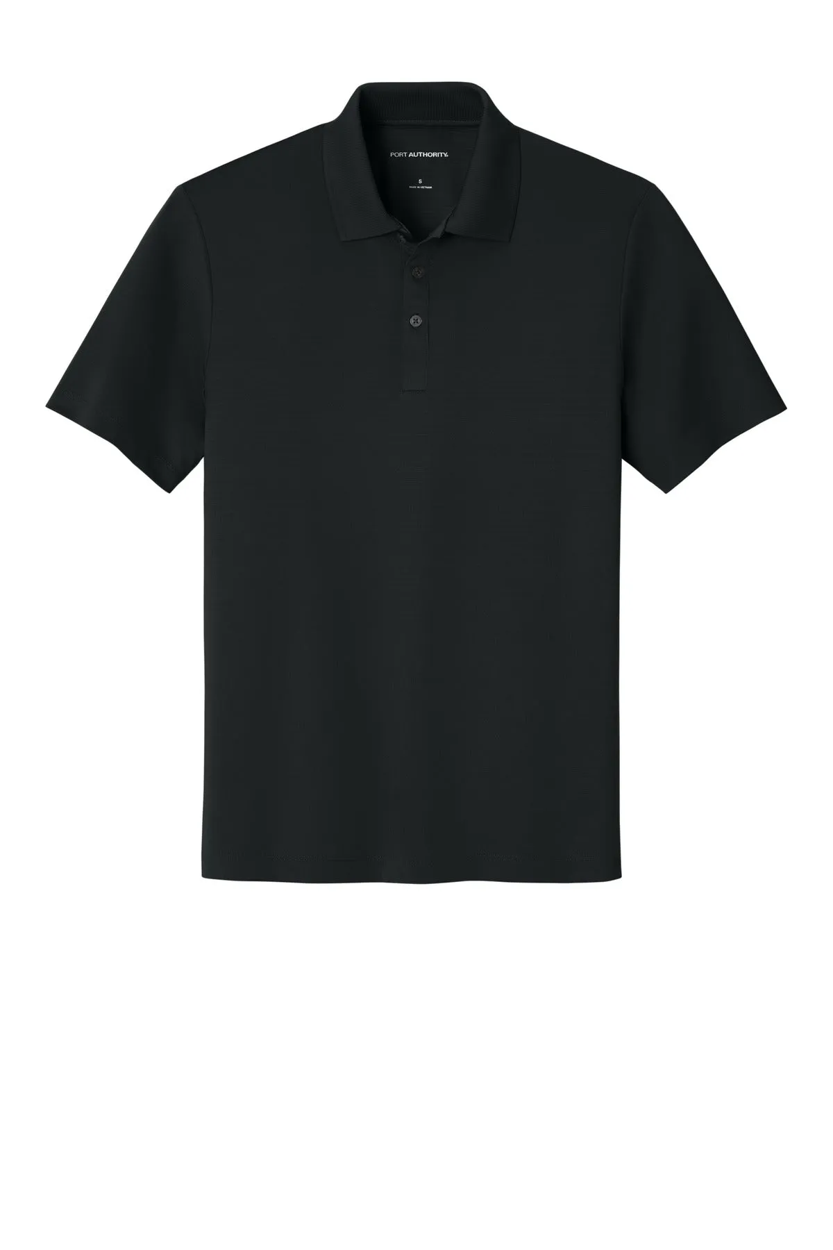 Port Authority  Eclipse Stretch Polo. K587 Deep Black