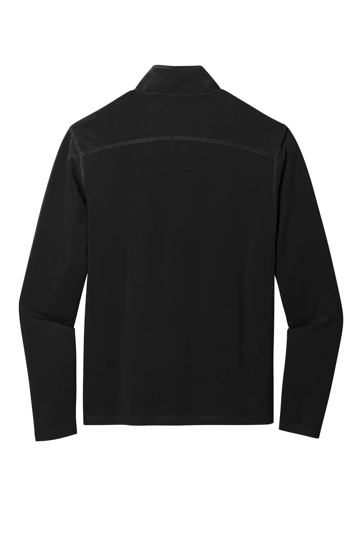 Port Authority Microterry 1/4-Zip Pullover K825 Deep Black