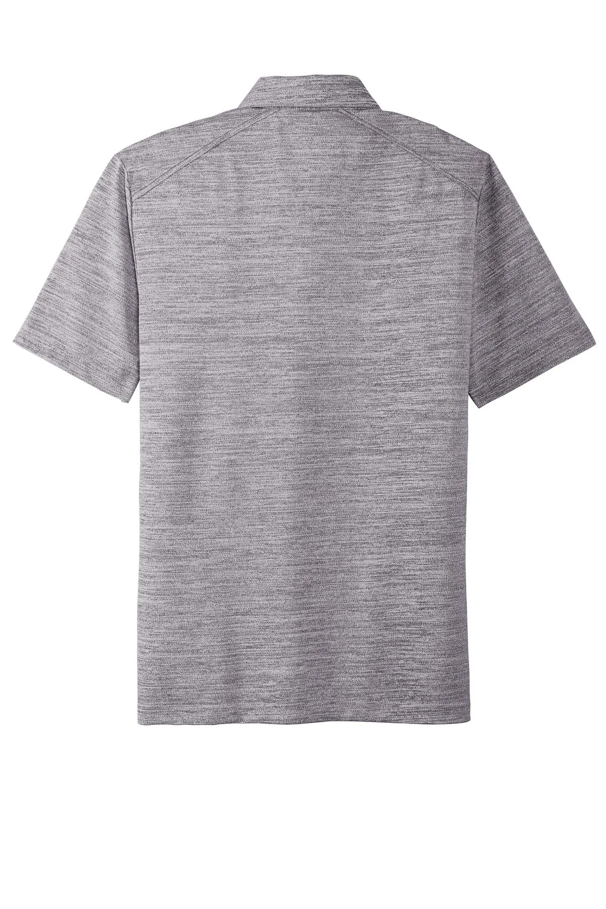 Port Authority  Stretch Heather Polo K583 Graphite/ White