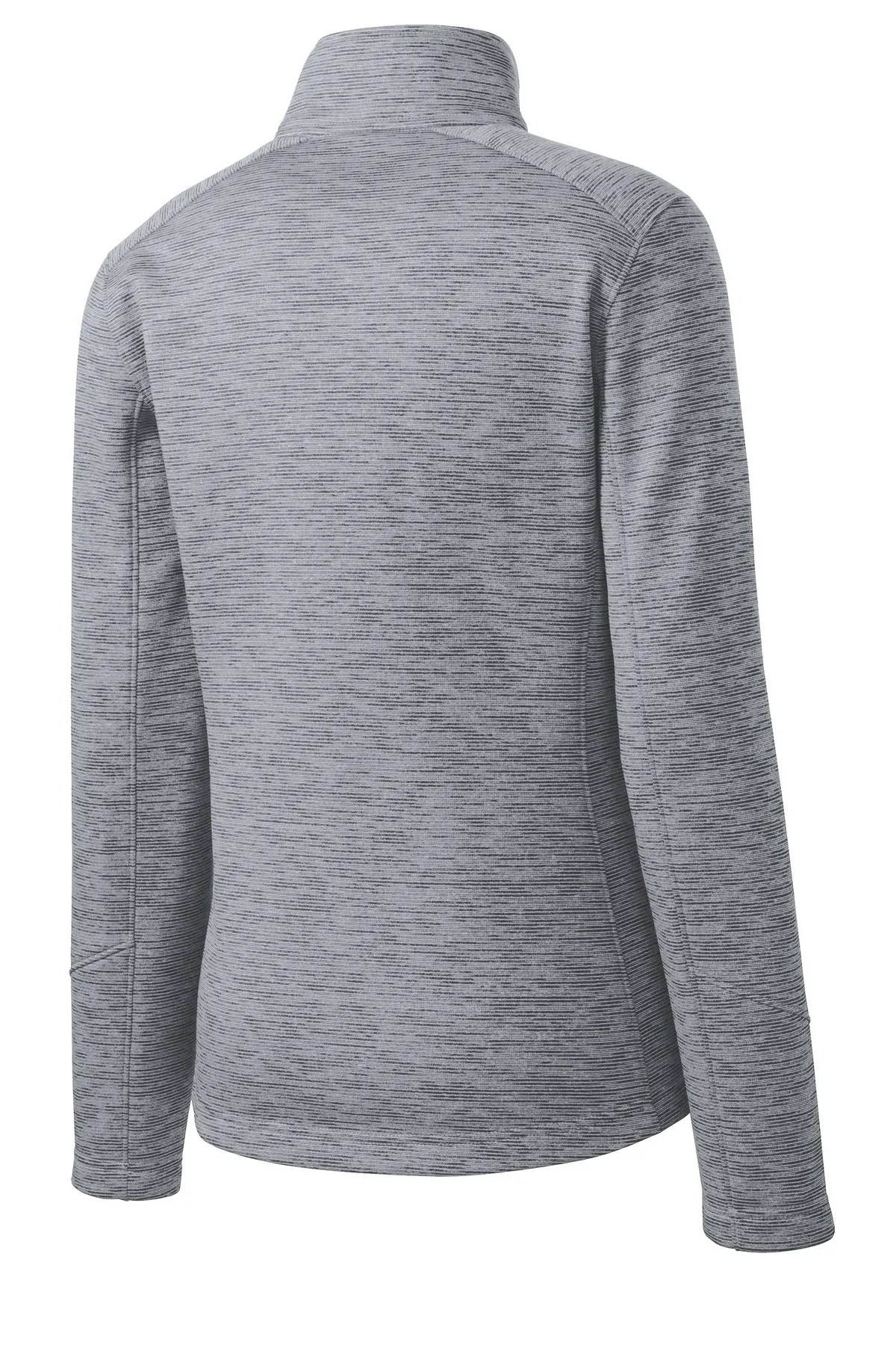 Port Authority Women's Digi Stripe Fleece Jacket. L231 Grey