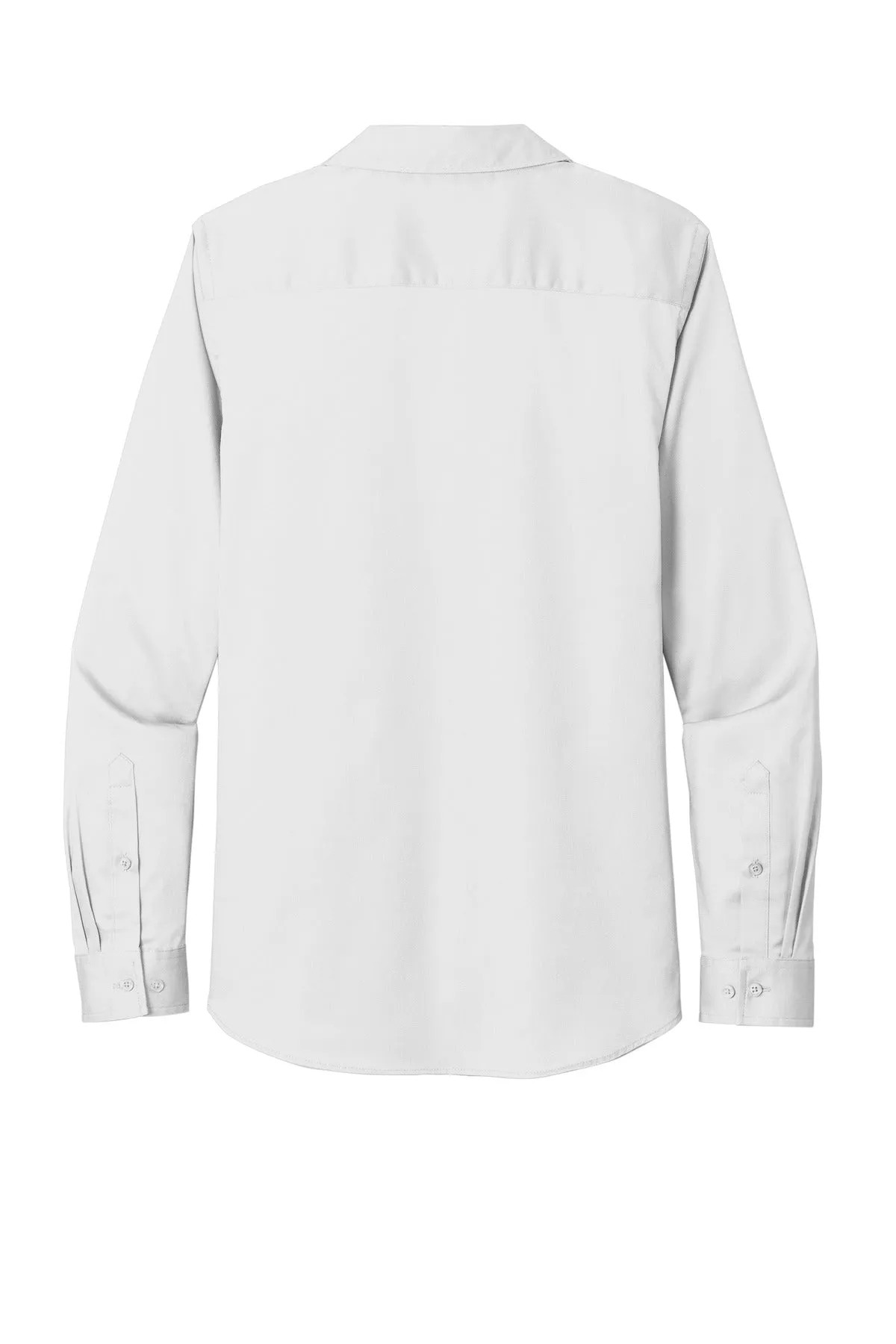 Port Authority Women's Long Sleeve SuperPro ReactTwill Shirt. LW808 White