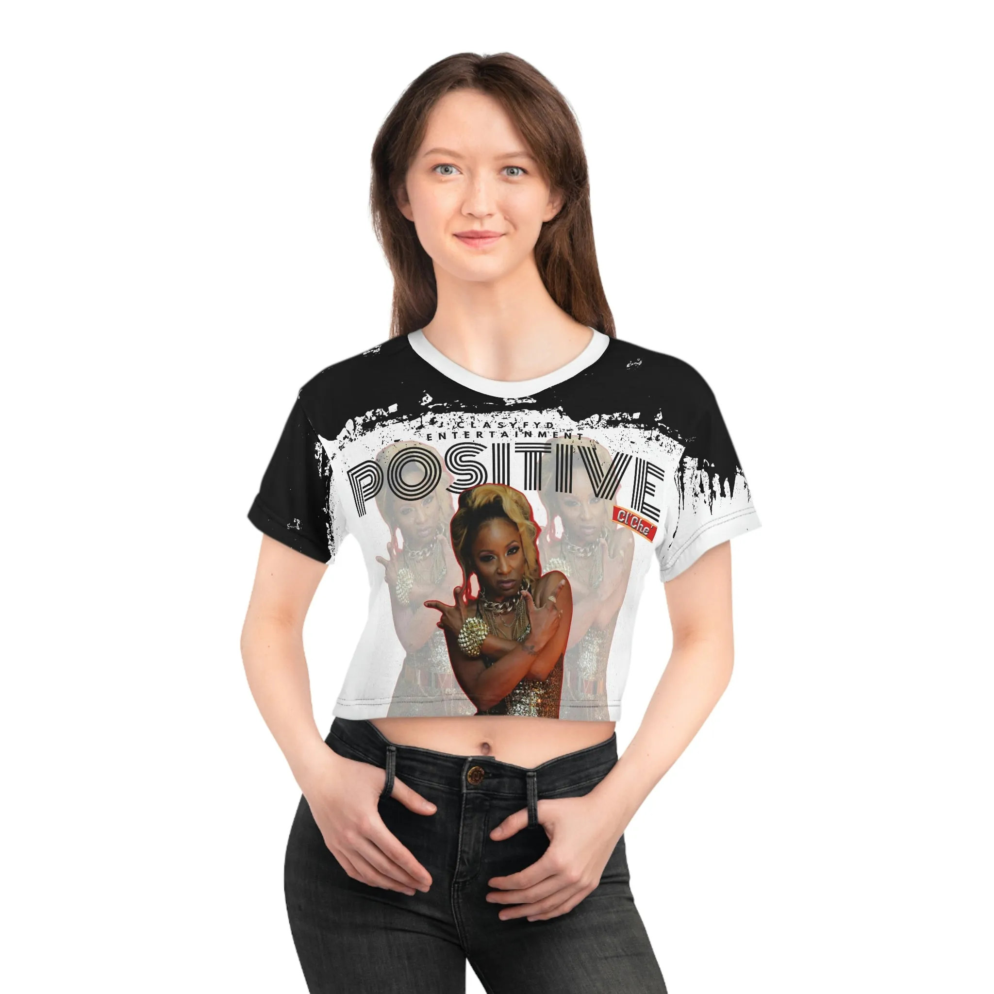 POSITIVE Single Cover Crop Tee