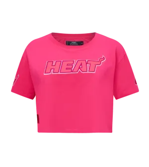 Pro Standard Miami HEAT Boxy Women's Crop Tee