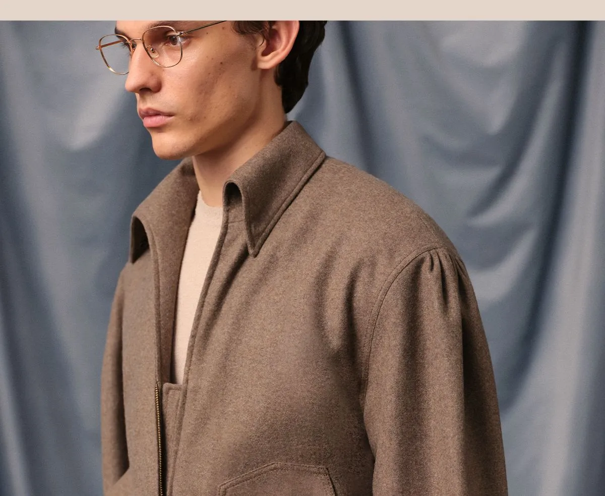 Pure Wool Pilot Jacket