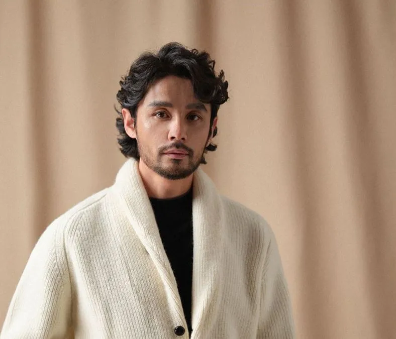 Pure Wool Shawl Collar Cardigan