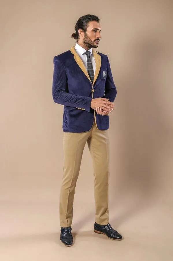 Purple Velvet Men's Jacket | Wessi