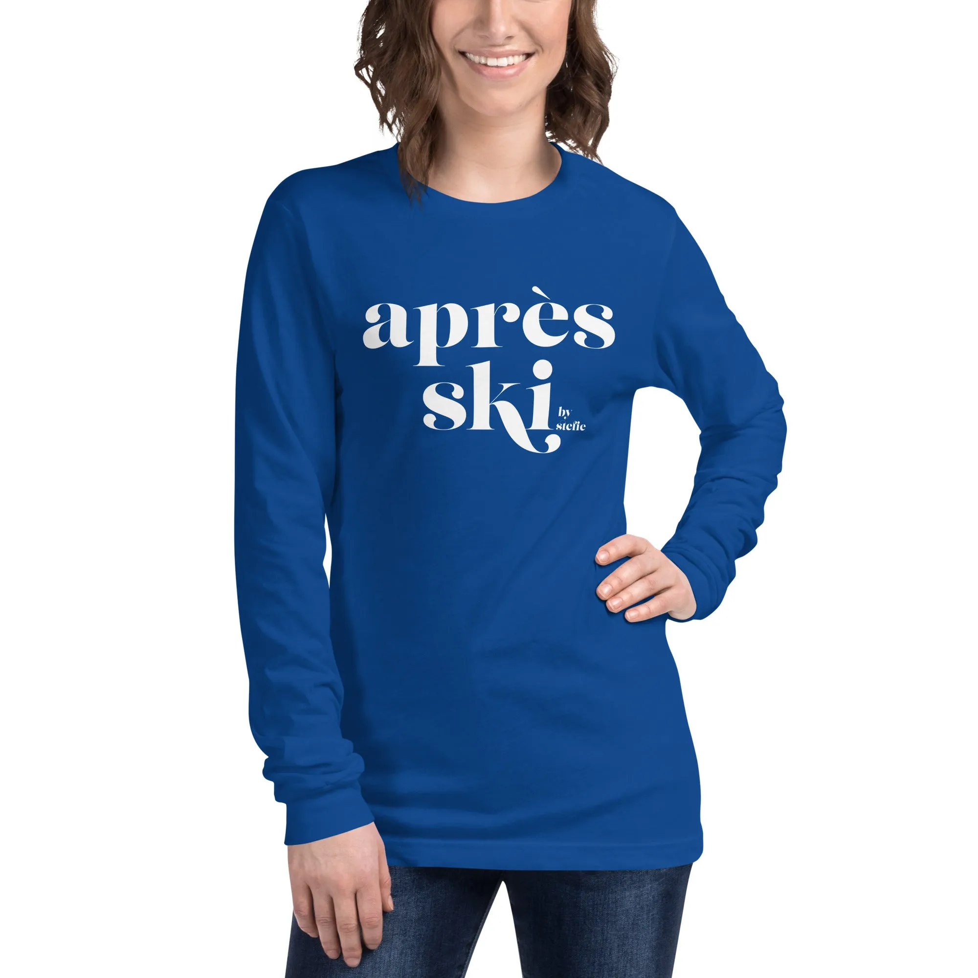 "Après Ski by Stefie" Unisex Longsleeve Tee