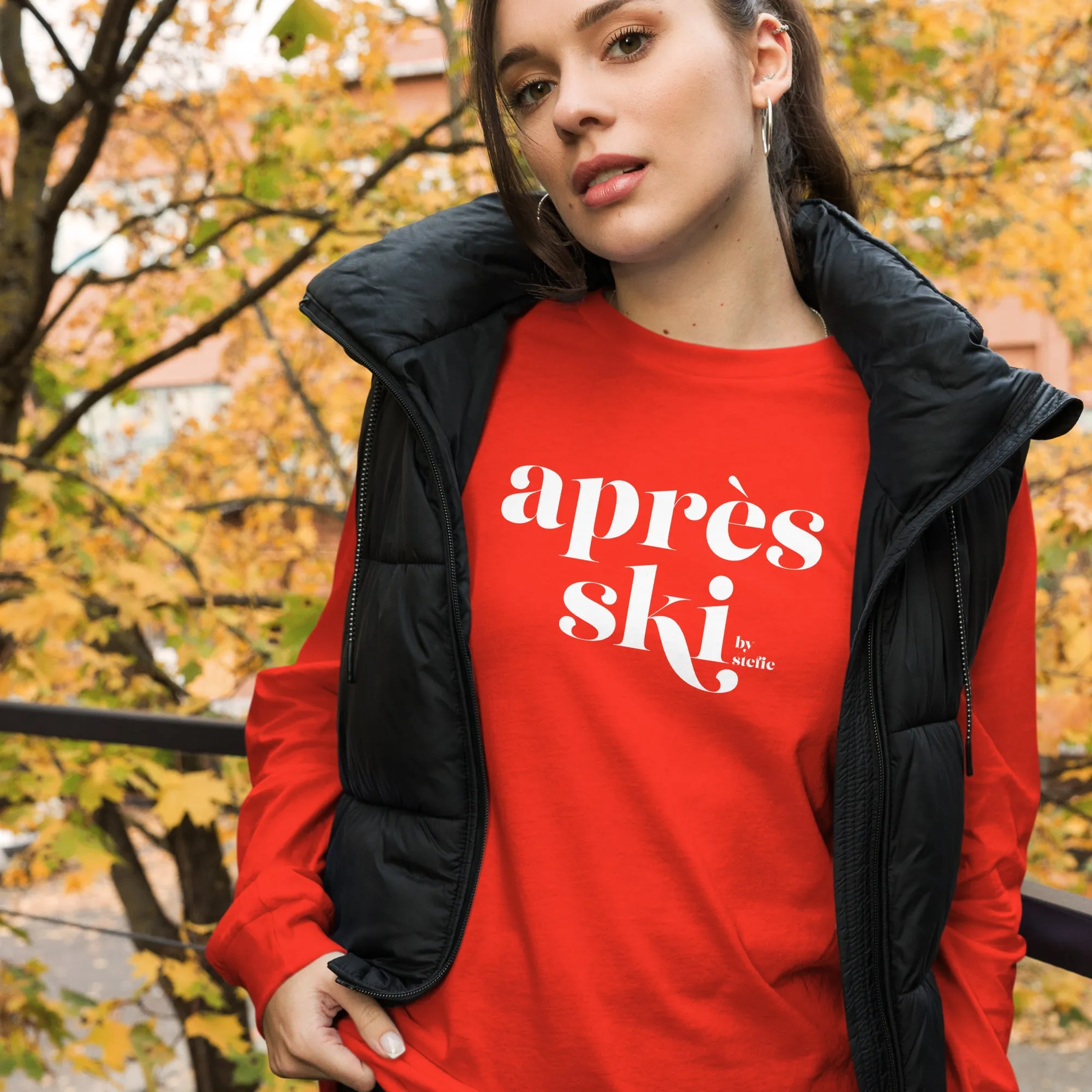"Après Ski by Stefie" Unisex Longsleeve Tee