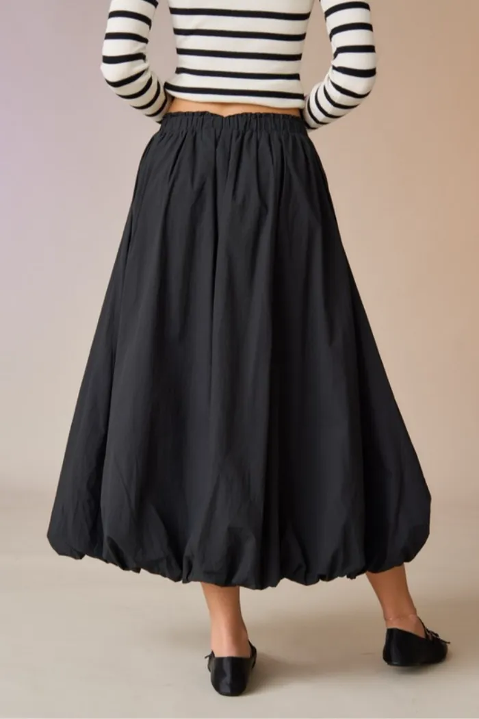 "Ella" Bubble Midi Skirt