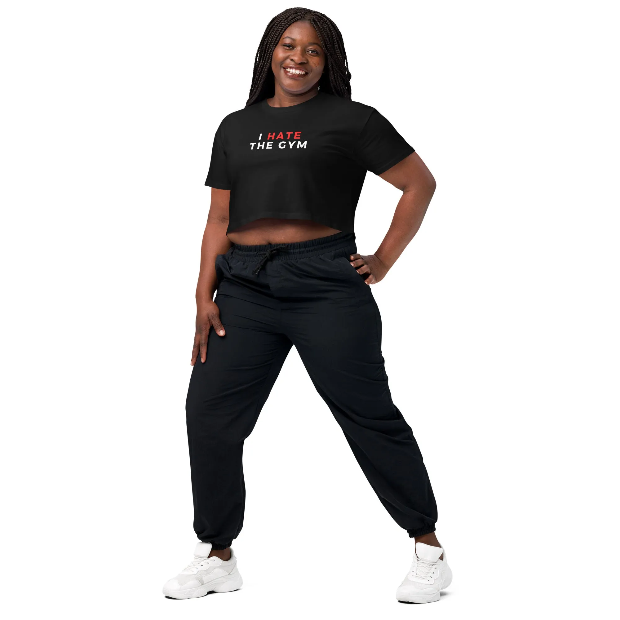 "I Hate the Gym" Crop Top
