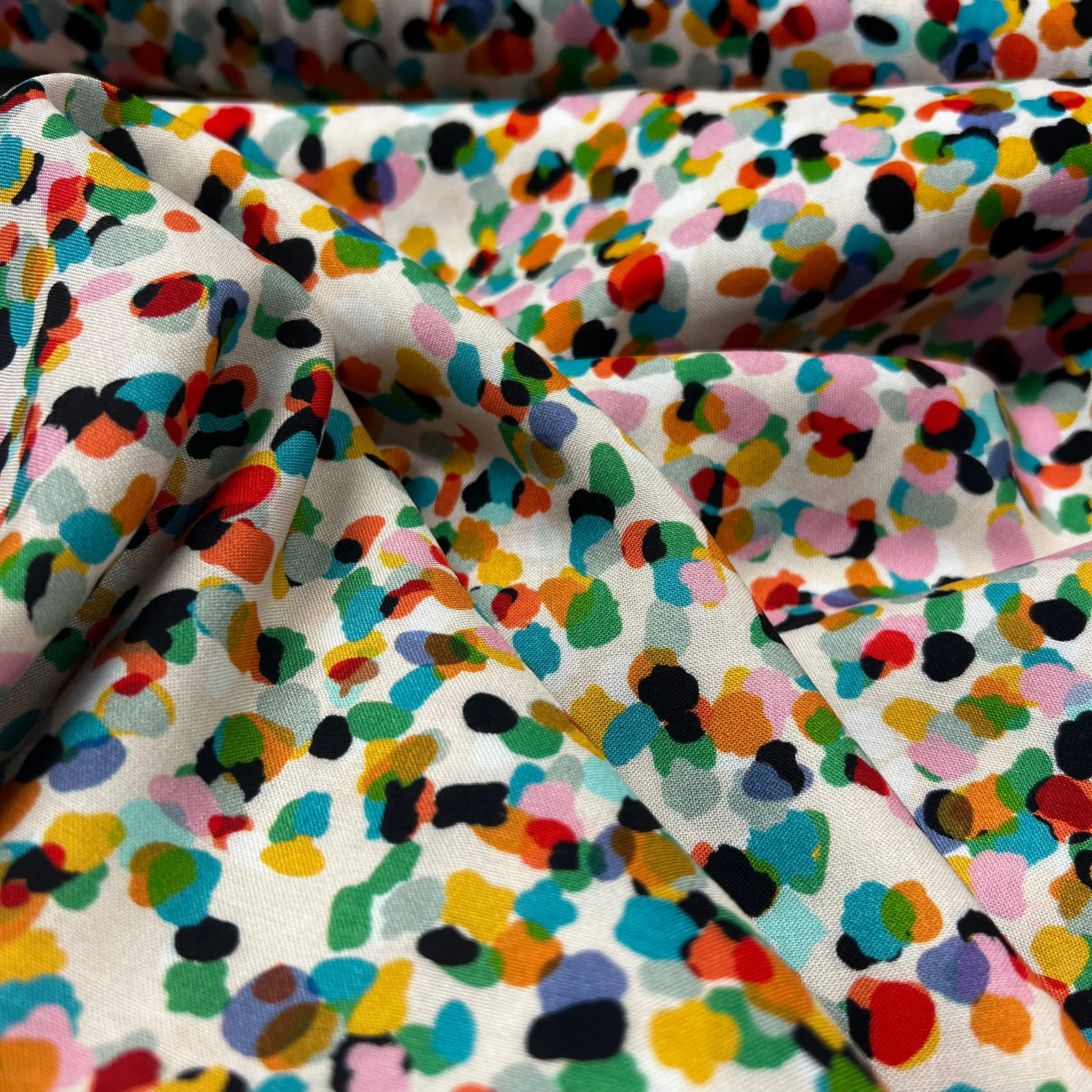 Rachel Parker for Dashwood - Party Spot Rayon - Ecru