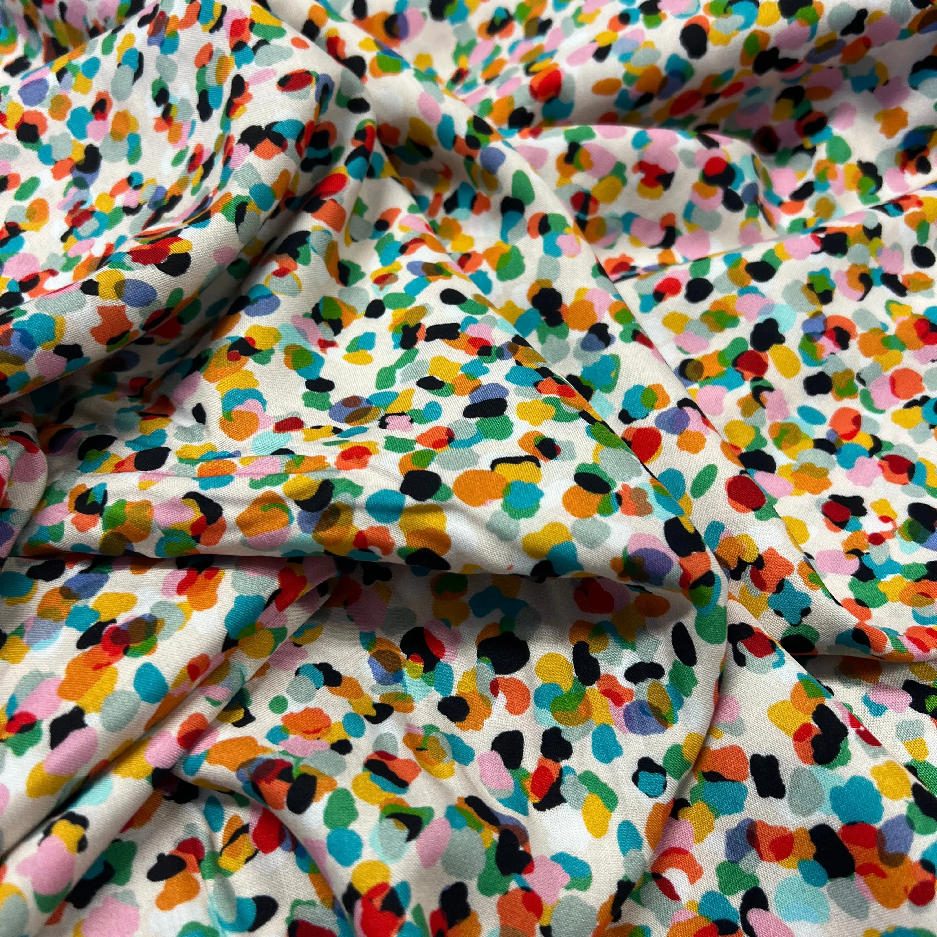 Rachel Parker for Dashwood - Party Spot Rayon - Ecru