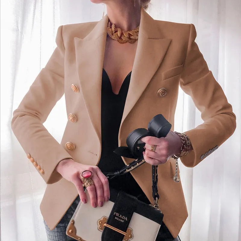 Raffaella | Tailored Blazer with Gold Buttons