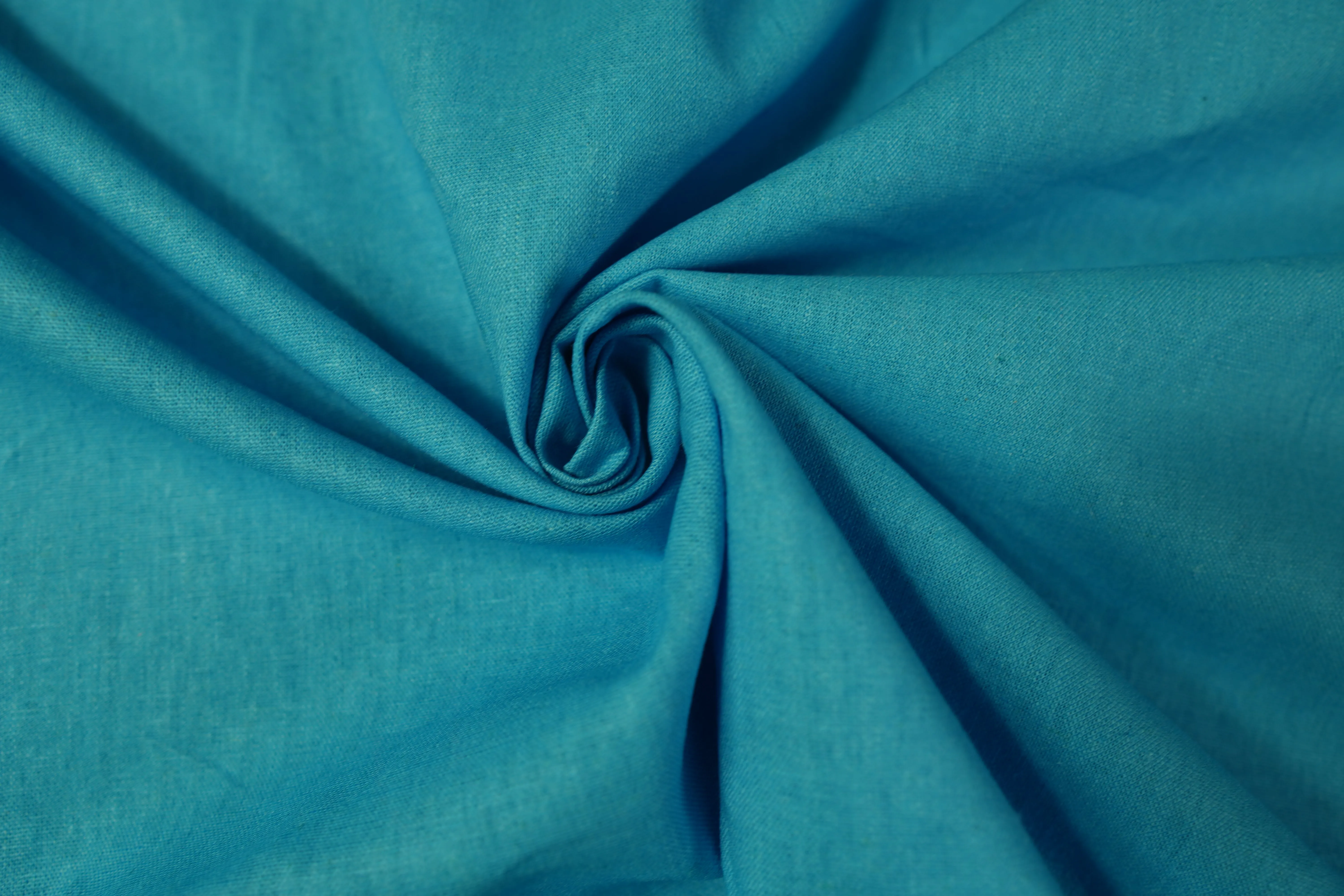 Rayon Linen Blend Turquoise