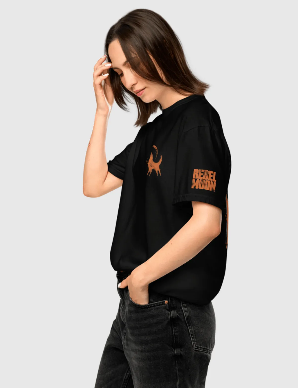 Rebel Moon Kora Wolf Unisex T-Shirt [Black]