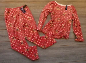 Red bear pijama