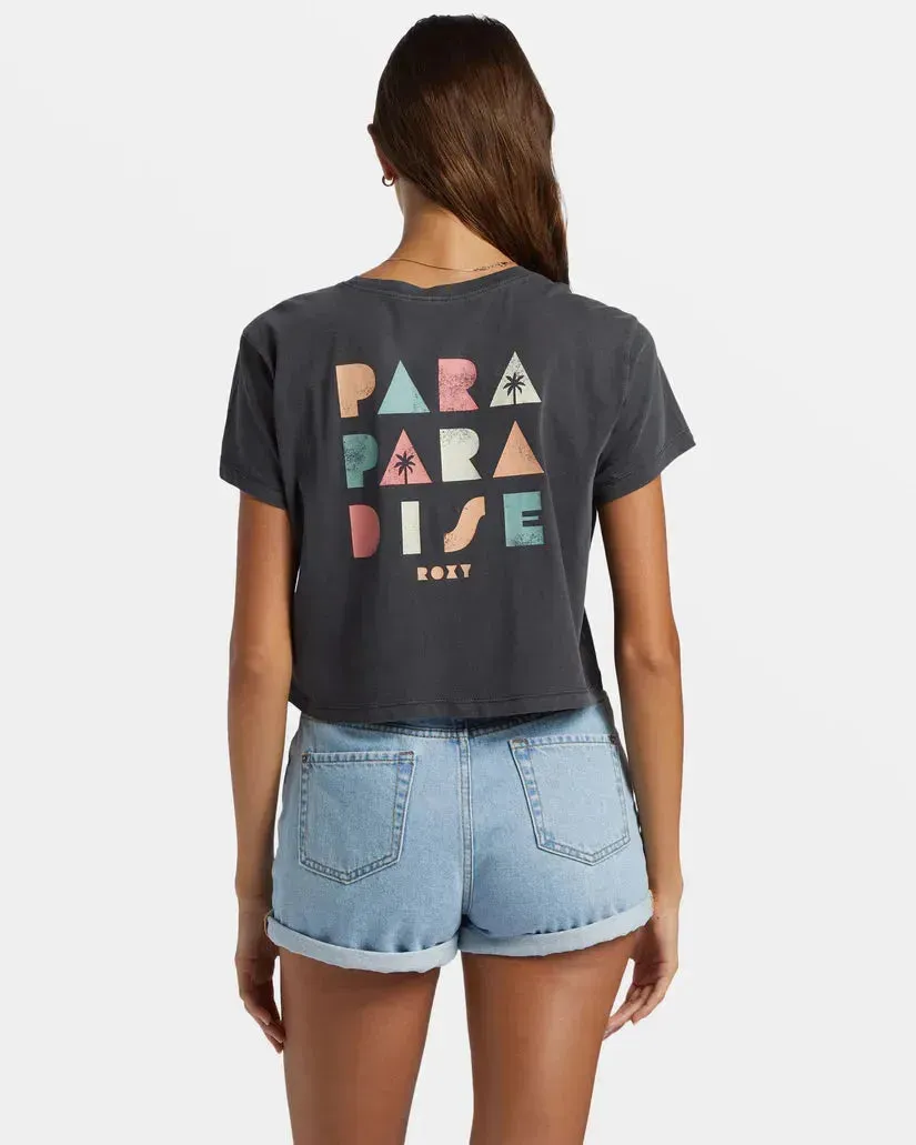Roxy Women's Para Paradise Cropped Tee
