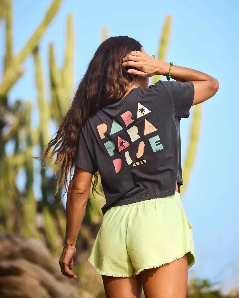 Roxy Women's Para Paradise Cropped Tee