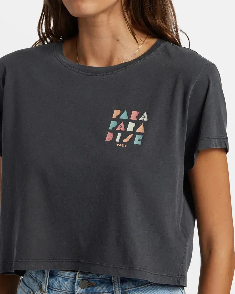 Roxy Women's Para Paradise Cropped Tee