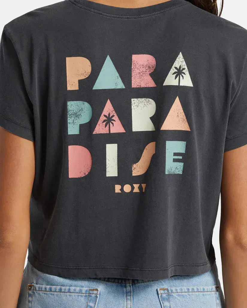 Roxy Women's Para Paradise Cropped Tee