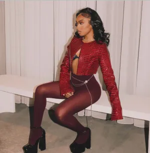 “Ruby Python” jacket