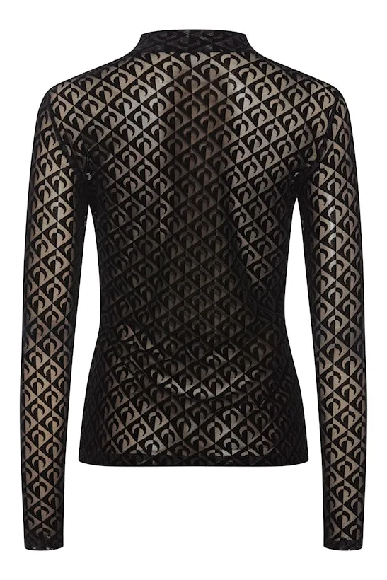 RUE DE FEMME Mesh Roll Neck