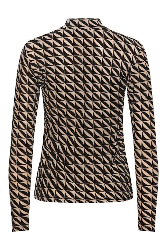 RUE DE FEMME Mesh Roll Neck