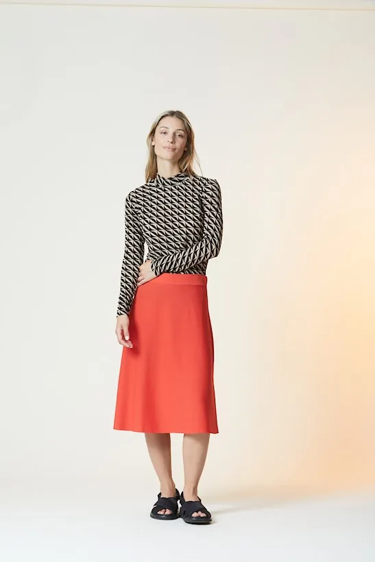 RUE DE FEMME Mesh Roll Neck