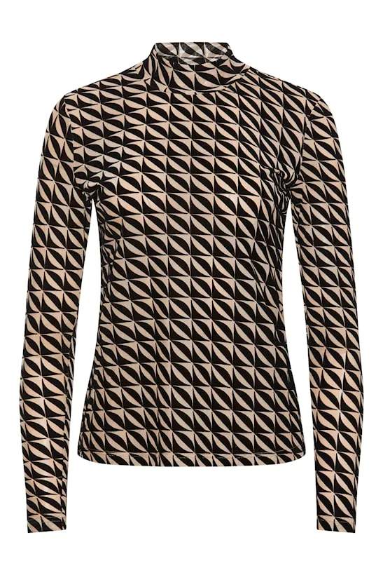 RUE DE FEMME Mesh Roll Neck