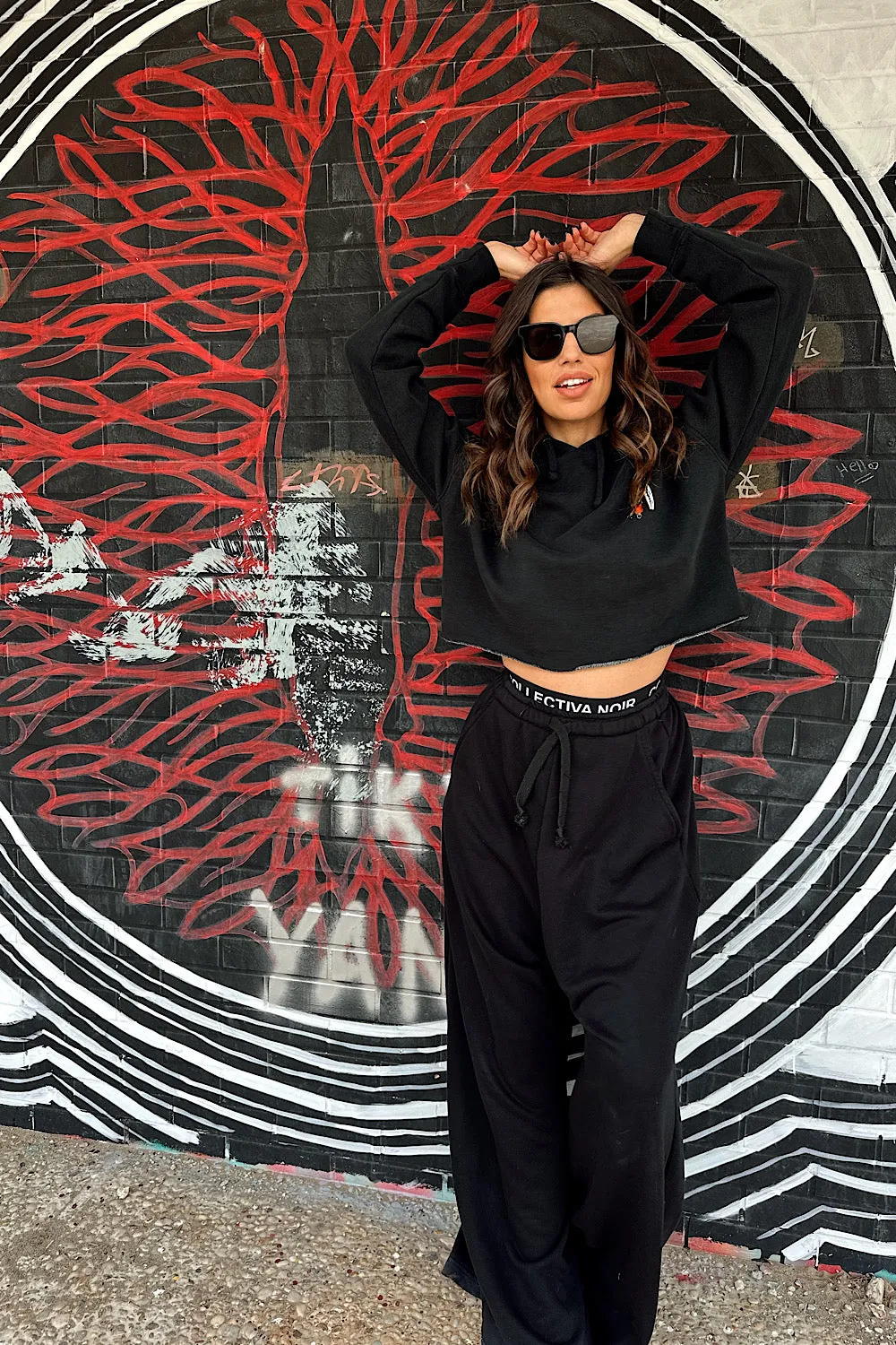 RYU CROPPED HOODIE