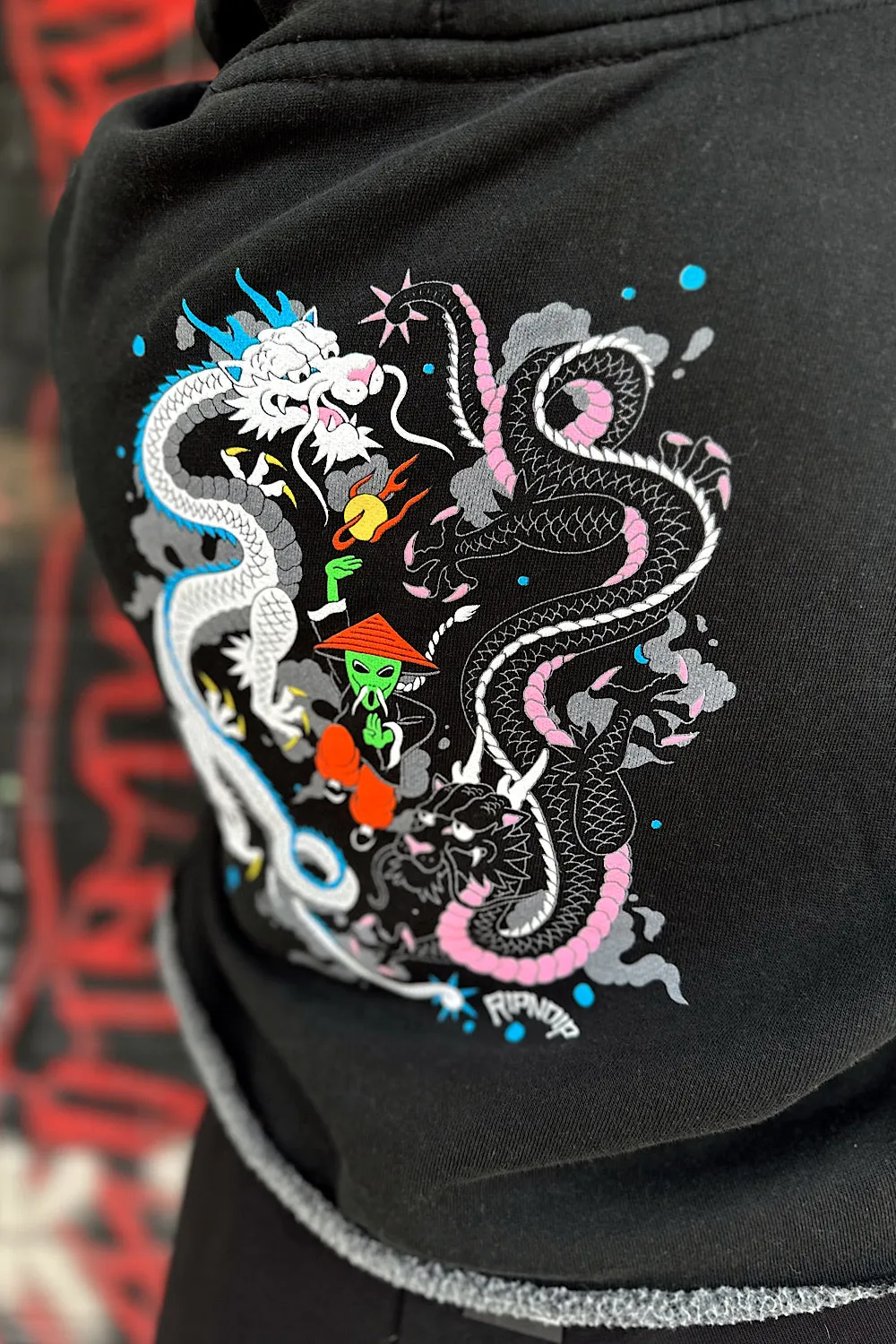 RYU CROPPED HOODIE