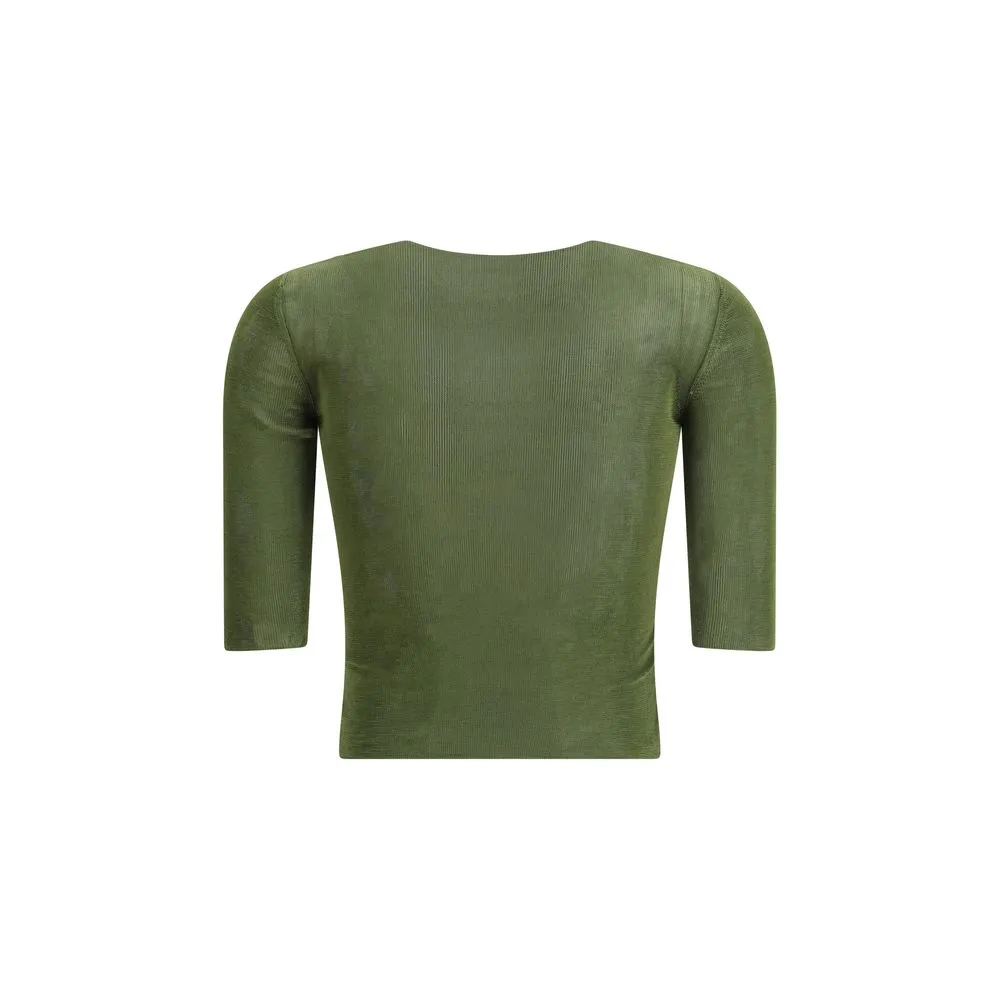 Saint Laurent Short Sleeved Top