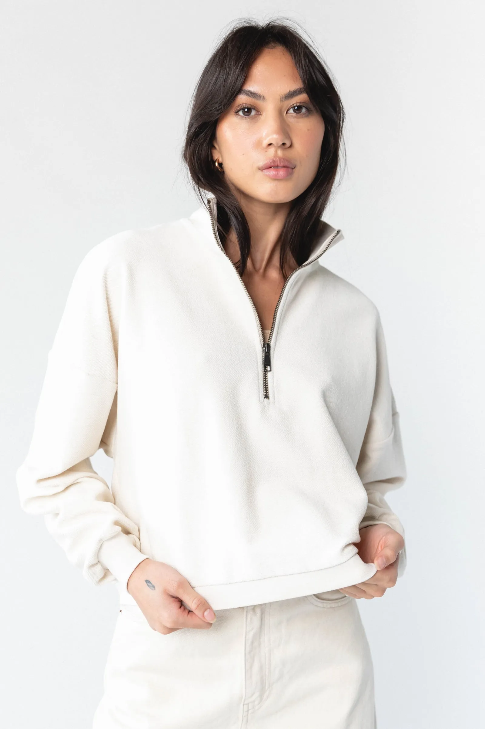 Sanne Sweatshirt - White Sand
