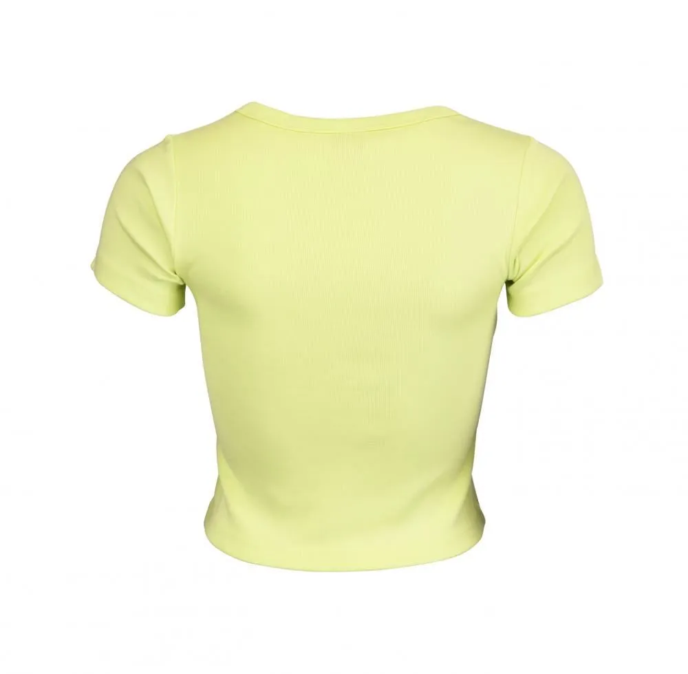 Santa Cruz Womens T-Shirt Daisy Ring Dot T-Shirt - Aloe Green