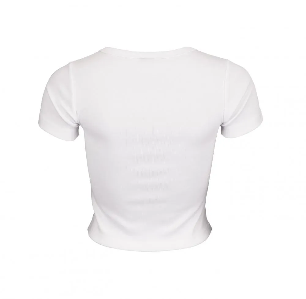 Santa Cruz Womens T-Shirt Daisy Ring Dot T-Shirt - White