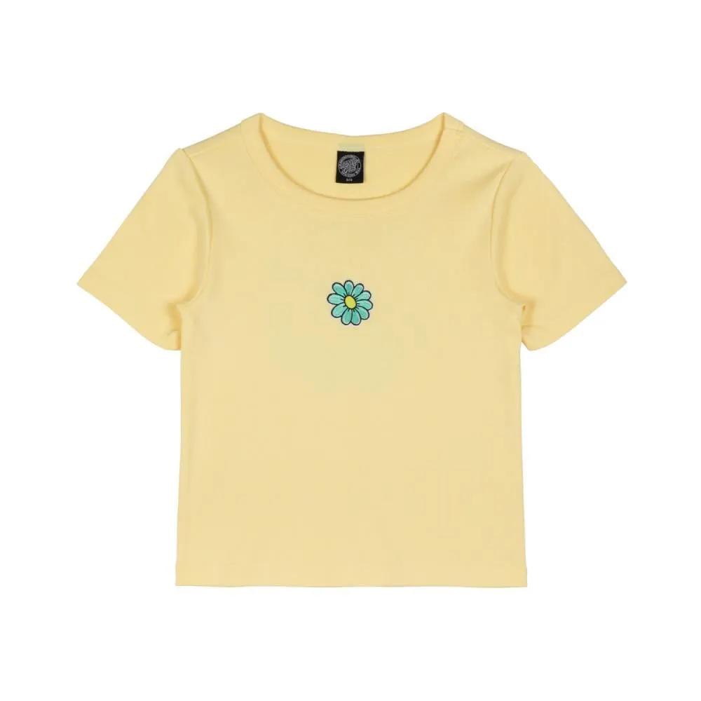 Santa Cruz Women's T-Shirt Wildflower T-Shirt - Pale Banana