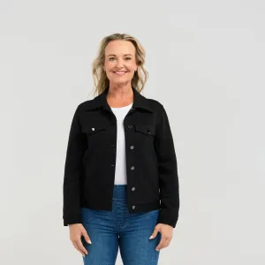 Savannah Jacket 	Black Waves