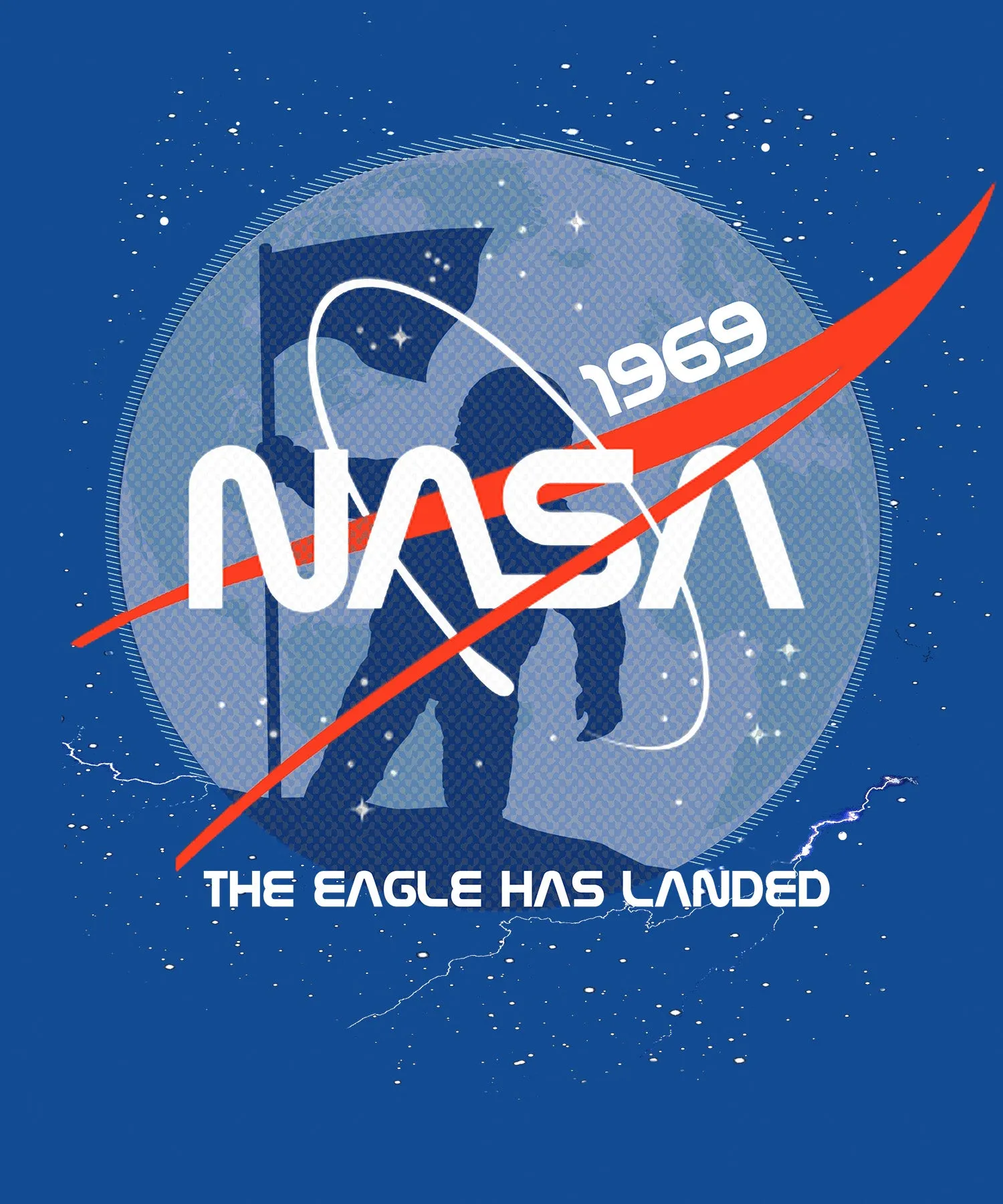 Science Space NASA Moon Landing Astronaut Cosmos Nerd Geek Official Women's T-shirt