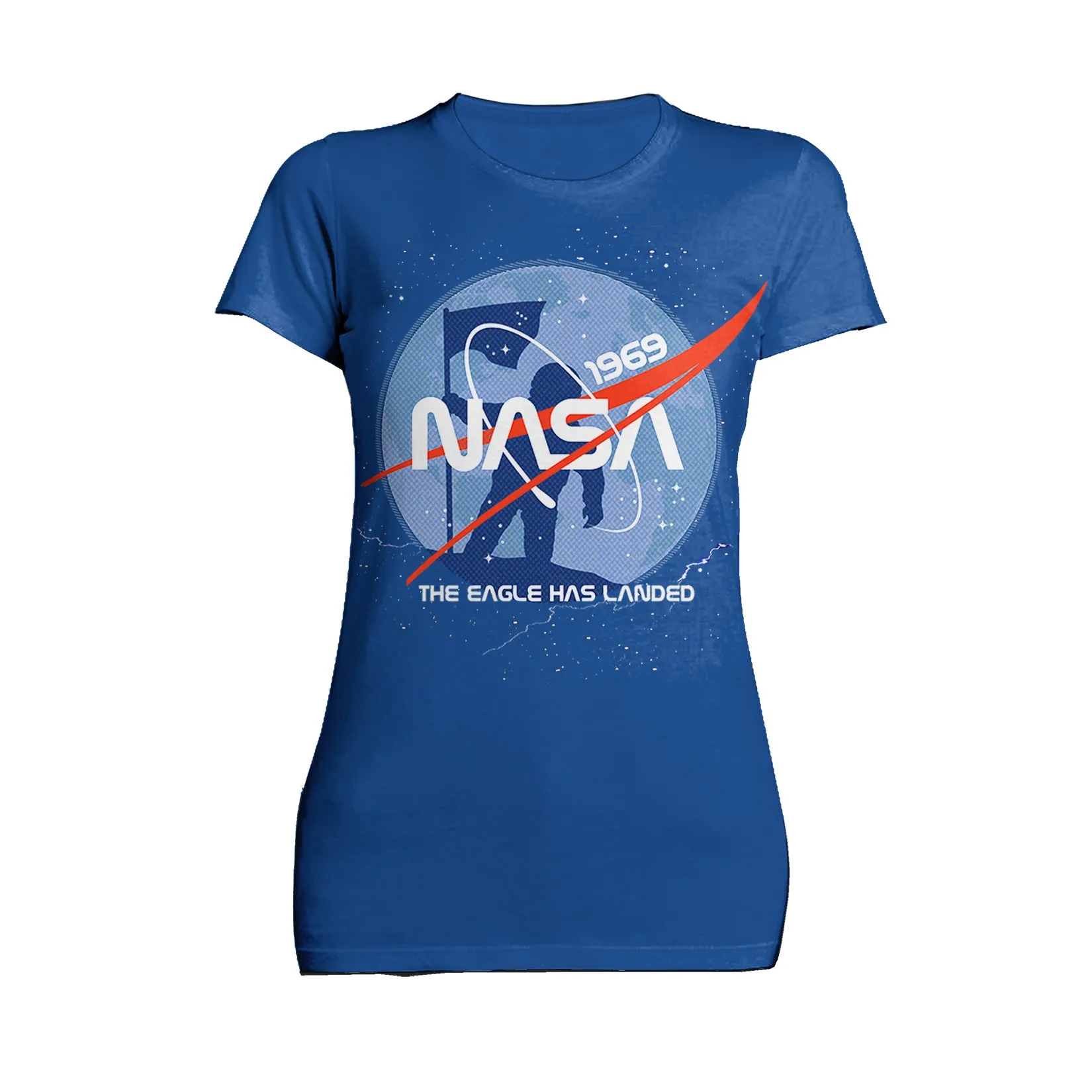 Science Space NASA Moon Landing Astronaut Cosmos Nerd Geek Official Women's T-shirt
