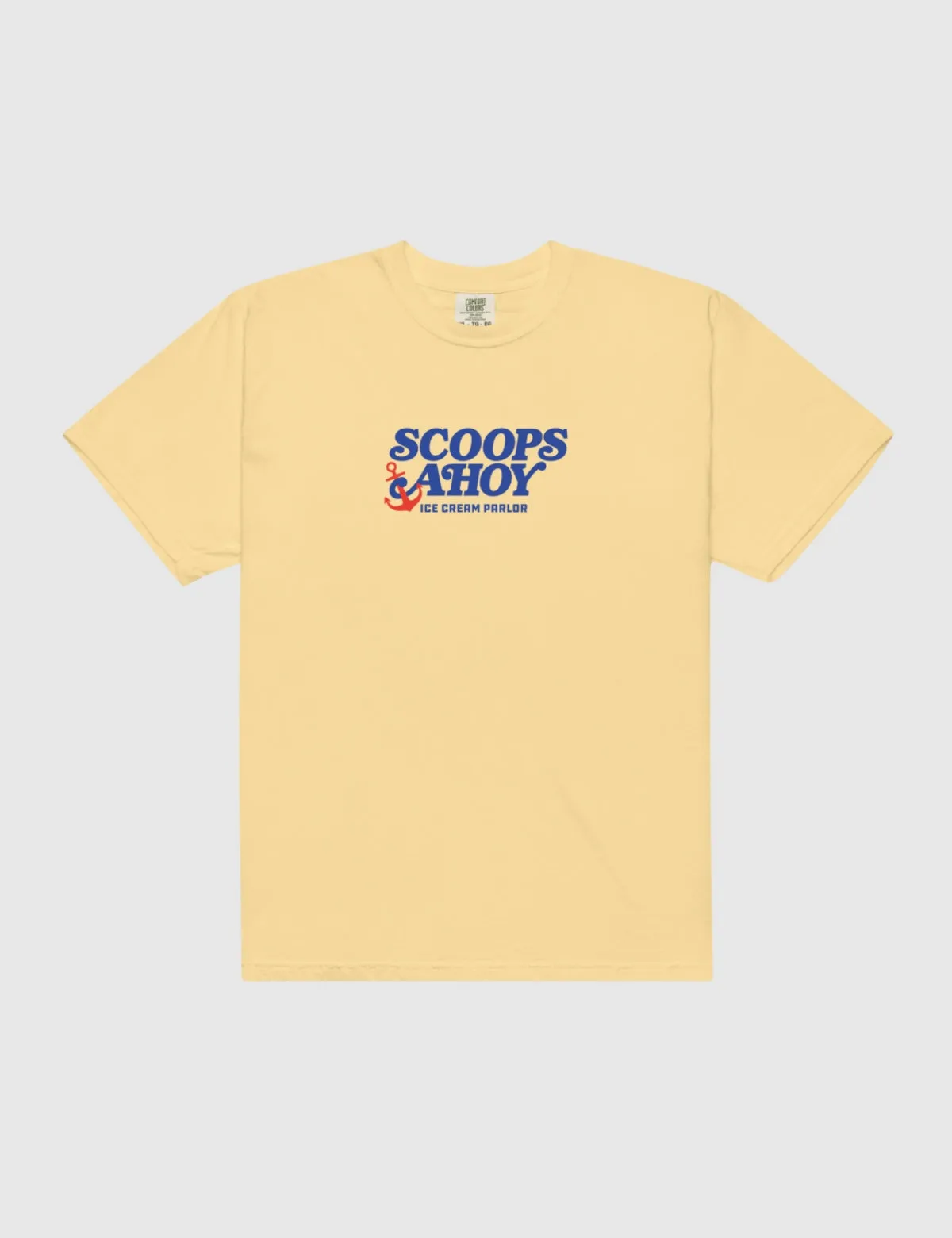 Scoops Ahoy Men’s Cool Down T-Shirt [Yellow]