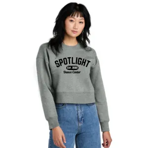 SDC Est 2000 Women's Perfect Weight ® Fleece Cropped Crew