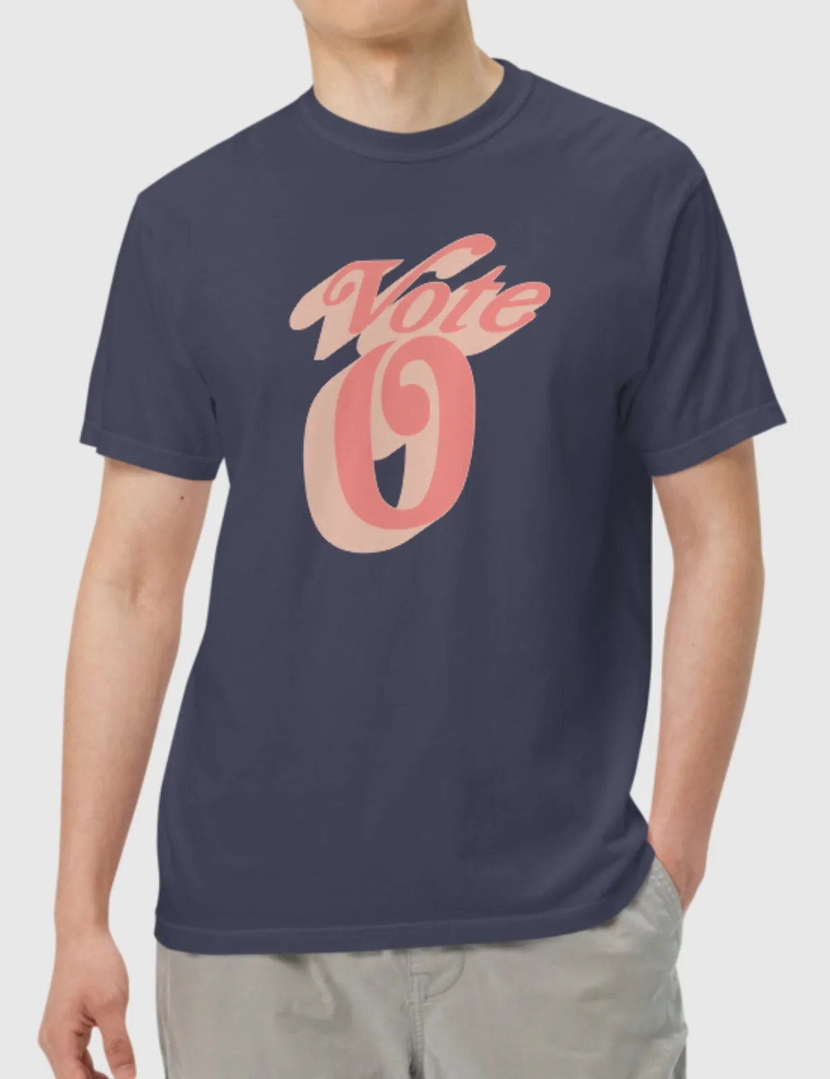 Sex Education Vote O T-Shirt [True Navy]